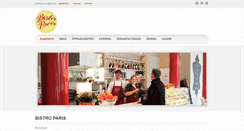 Desktop Screenshot of bistro-paris.de